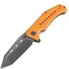 Artisan Cutlery Jungle Flipper Folding Knife, D2, G10 Orange, 1705PBBOE