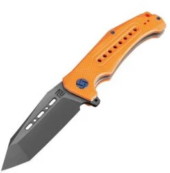 Artisan Cutlery Jungle Flipper Folding Knife, D2, G10 Orange, 1705PBBOE