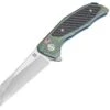 Artisan Cutlery Megahawk Flipper Framelock Knife, S35VN, Titanium, 1809GBU02 -Artisan Cutlery Shop 1809GBU02
