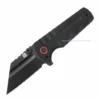 Artisan Cutlery Proponent Flipper Folding Knife, D2 Black, G10 Black, 1820P-BBK