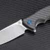 Artisan Cutlery Tradition Flipper Folding Knife, S35VN, Carbon Fiber, 1702PCF -Artisan Cutlery Shop ATZ1702PCF
