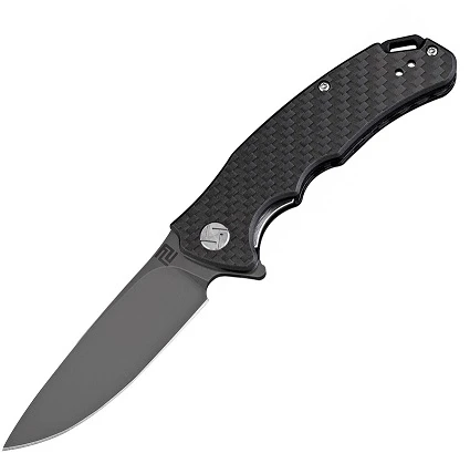 Artisan Tradition Mini Flipper Folding Knife, D2, Carbon Fiber, 1702PSBCF 3 Artisan Tradition Mini Flipper Folding Knife, D2, Carbon Fiber, 1702PSBCF