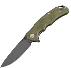 Artisan Tradition Mini Flipper Folding Knife, D2, G10 Green, 1702PSBGN