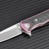 Artisan Cutlery Mini Shark Flipper Framelock Knife, S35VN, Titanium/CF, 1707GSRE