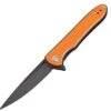 Artisan Cutlery Shark Flipper Folding Knife, D2, G10 Orange, 1707PBOE -Artisan Cutlery Shop ATZ1707PBOE