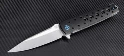 Artisan Cutlery Virginia Flipper Folding Knife, M390, G10 Black, 1807GBKM
