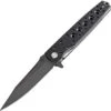 Artisan Cutlery Virginia Flipper Folding Knife, D2, G10 Black, 1807PBBKF -Artisan Cutlery Shop ATZ1807PBBKF