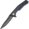 Artisan Cutlery Zumwalt Flipper Folding Knife, D2, Carbon Fiber, 1808PBCF -Artisan Cutlery Shop ATZ1808PBCF