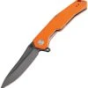 Artisan Cutlery Zumwalt Flipper Folding Knife, D2, G10 Orange, 1808PBOEF -Artisan Cutlery Shop ATZ1808PBOEF