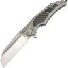 Artisan Cutlery Apache Flipper Framelock Knife, S35VN, CF, 1813G-BU03