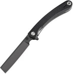 Artisan Cutlery Mini Orthodox Flipper Folding Knife, D2, G10 Black, 1817PSBBKF