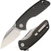 Artisan Cutlery Wren Flipper Folding Knife, D2, Carbon Fiber, 1825PCF