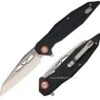 Artisan Cutlery Cygnus Flipper Folding Knife, D2, G10 Black, 1827PBKF