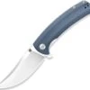Artisan Cutlery Arroyo Flipper Folding Knife, AR-RPM9, G10 Blue/Grey, 1845PGY -Artisan Cutlery Shop ATZ1845PGY