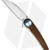 Artisan Cutlery Cazador Liner Lock Knife OD Green Micarta (3.5" Satin) 1848P-ODG