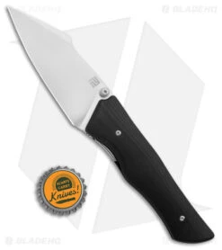 Artisan Cutlery Ahab Liner Lock Knife Black G-10 (3.75" Satin) -Artisan Cutlery Shop Artisan Cutlery Ahab LL Black G 10 SAtin BHQ 173715 jr bottlecap