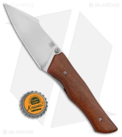 Artisan Cutlery Ahab Liner Lock Knife Wood (3.75" Satin) -Artisan Cutlery Shop Artisan Cutlery Ahab LL Wood SAtin BHQ 173712 jr bottlecap