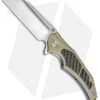 Artisan Cutlery Apache Frame Lock Knife Blue Stripe Ti/CF (3.5" Satin S35VN) -Artisan Cutlery Shop Artisan Cutlery Apache FL Gold Stripe Ti CF Satin BHQ 93312 jr