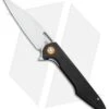 Artisan Cutlery Archaeo Liner Lock Knife Textured Black G-10 (3.75" Stonewash)