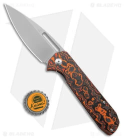 Artisan Cutlery Arion Frame Lock Knife Titanium/Fat Carbon (3.75" SB) -Artisan Cutlery Shop Artisan Cutlery Arion LL Ti Fat Carbon BB BHQ 174996 jr bottlecap