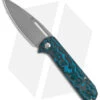 Artisan Cutlery Arion Ti Frame Lock Knife Arctic Storm Fat Carbon (3.6" BB)