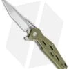 Artisan Cutlery Bombardier Liner Lock Knife Green G-10 (3.45" Stonewash D2) -Artisan Cutlery Shop Artisan Cutlery Bombardier LL Green G 10 SW BHQ 90567 jr