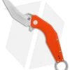 Artisan Cutlery Cobra Liner Lock Knife Orange G-10 (3.5" Satin) -Artisan Cutlery Shop Artisan Cutlery Cobra Orange G10 Satin BHQ 87132 er