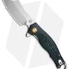 Artisan Cutlery Corsair Liner Lock Knife Black/Green G-10 (2.95" Stonewash D2) -Artisan Cutlery Shop Artisan Cutlery Corsair LL Black Green G 10 SW BHQ 99863 jr