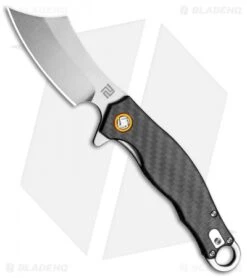 Artisan Cutlery Corsair Liner Lock Knife Carbon Fiber (2.95" Stonewash D2)