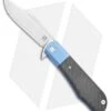 Artisan Cutlery D. Rocket Hyperion Frame Lock Knife CF/Blue Ti (4" Satin) 1834G