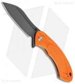 Artisan Cutlery Eterno Liner Lock Knife Orange G-10 (3.54" Black D2)