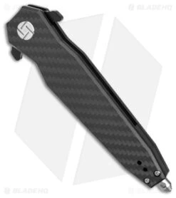 Artisan Cutlery Hornet Liner Lock Knife G-10/Carbon Fiber (3.54" Black D2) -Artisan Cutlery Shop Artisan Cutlery Hornet CF Black BHQ 95787 jr spine