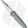 Artisan Cutlery Hornet Liner Lock Knife Blue Stripe Ti (3.54" Satin S35VN) -Artisan Cutlery Shop Artisan Cutlery Hornet LL Blue Stripe Ti Satin BHQ 93309 jr