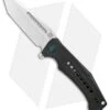 Artisan Cutlery Jungle Liner Lock Knife Textured Black G-10 (3.8" Stonewash)