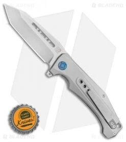 Artisan Cutlery Jungle Frame Lock Knife Gray Titanium (3.8" Stonewash) -Artisan Cutlery Shop Artisan Cutlery Jungle Frame Lock Knife Gray Titanium 3.8 Stonewash BHQ 89482 LS Bottlecap