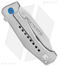 Artisan Cutlery Jungle Frame Lock Knife Gray Titanium (3.8" Stonewash) -Artisan Cutlery Shop Artisan Cutlery Jungle Frame Lock Knife Gray Titanium 3.8 Stonewash BHQ 89482 LS Side