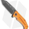 Artisan Cutlery Jungle Liner Lock Knife Textured Orange G-10 (3.8" Black D2)