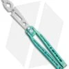 Artisan Cutlery Kinetic-Tool Automatic Butterfly Tool Green Titanium (4" SW) -Artisan Cutlery Shop Artisan Cutlery Kinetic Tool Auto Butterfly Green Ti SW BHQ 1120 jr