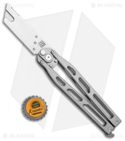 Artisan Cutlery Kinetic-Tool Automatic Butterfly Tool Gray Ti (2.8" SW) -Artisan Cutlery Shop Artisan Cutlery Kinetic Tool Auto Butterfly Opener Tool Gray Ti 1823GO GY BHQ 95865 jr bottlecap