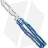 Artisan Cutlery Kinetic-Tool Automatic Butterfly Tool Blue Ti (4" Satin) -Artisan Cutlery Shop Artisan Cutlery Kinetic Tool Auto Butterfly Tool Gray Blue Ti Satin 1823G BU BHQ 94496 jr