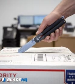 Artisan Cutlery Kinetic-Tool Automatic Butterfly Tool Round Black G-10 (2.8" SW) -Artisan Cutlery Shop Artisan Cutlery Kinetic Tool Automatic Butterfly Tool Round Black G 10 SW BHQ 95871 kp cutting box web 5