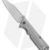 Artisan Cutlery Littoral Frame Lock Knife Gray Titanium (3.75" Stonewash)