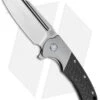 Artisan Cutlery Mastiff Frame Lock Knife Gray CF/Ti (3.5" Satin CPM-S35VN)