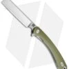 Artisan Cutlery Orthodox Liner Lock Knife OD Green G-10 (3.5" Stonewash)