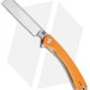 Artisan Cutlery Orthodox Liner Lock Knife Orange G-10 (3.5" Stonewash)