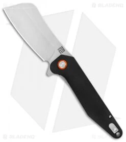 Artisan Cutlery Osprey Liner Lock Knife Smooth Black G-10 (3.6" Stonewash)