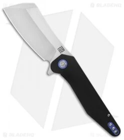 Artisan Cutlery Osprey Liner Lock Knife Black Titanium (3.6" Satin)