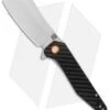 Artisan Cutlery Osprey Liner Lock Knife Carbon Fiber/G-10 (3.6" Stonewash)