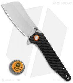 Artisan Cutlery Osprey Liner Lock Knife Carbon Fiber/G-10 (3.6" Stonewash) -Artisan Cutlery Shop Artisan Cutlery Osprey Carbon Fiber SW BHQ 87218 er bottlecap