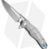 Artisan Cutlery Pangolin Frame Lock Knife Gray Titanium (4" Satin CPM-S35VN)
